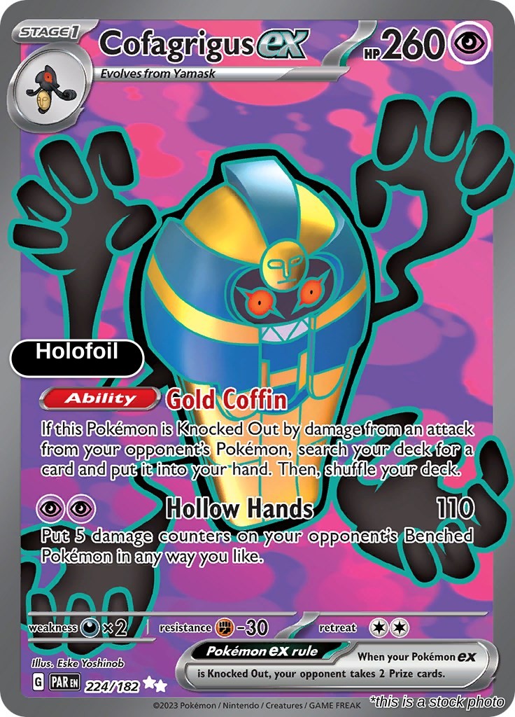 Cofagrigus ex - 224/182