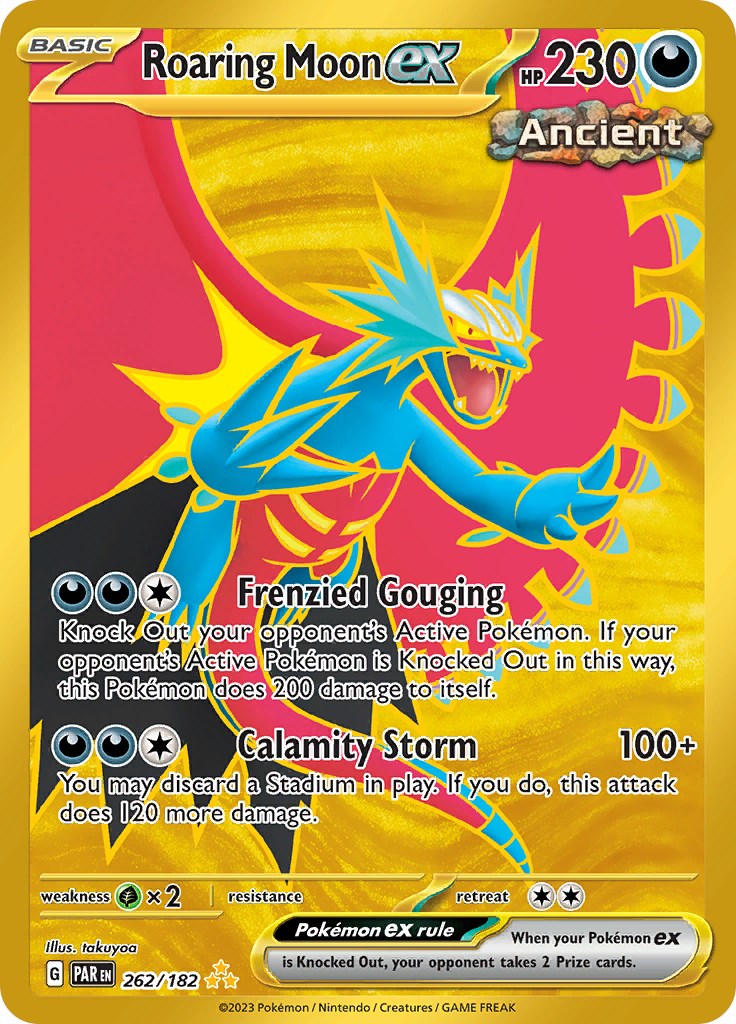 Roaring Moon ex - 262/182 [PAR - 262/182]