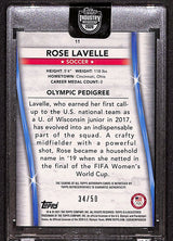Rose Lavelle 2021 Topps U.S. Olympic Autograph Silver #11 #/50