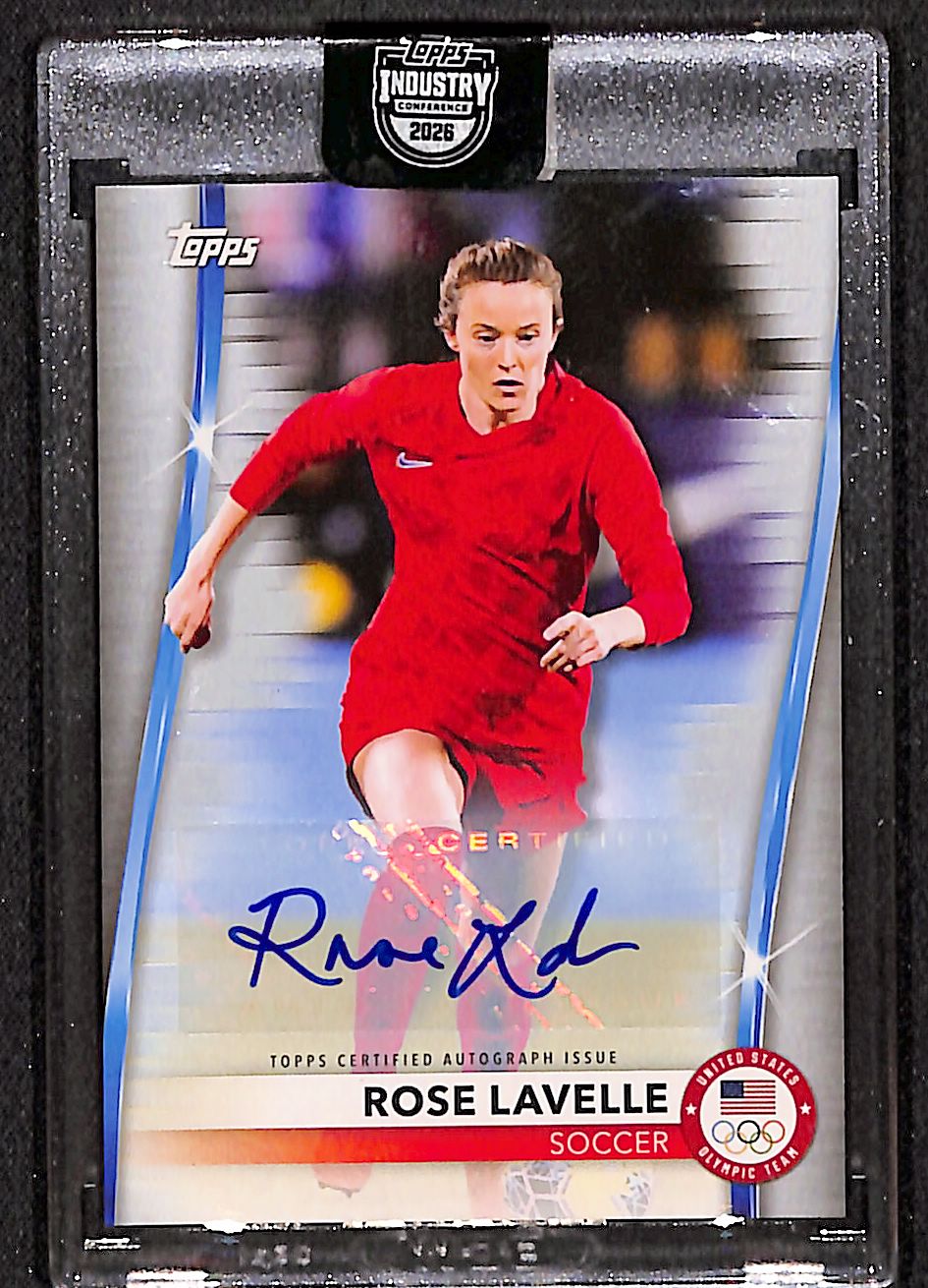 Rose Lavelle 2021 Topps U.S. Olympic Autograph Silver #11 #/50