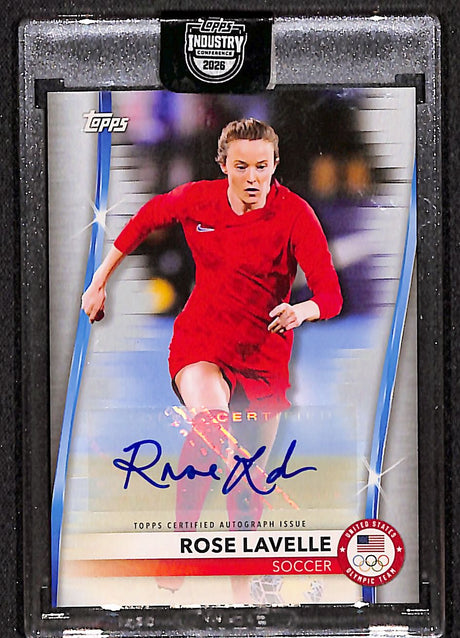 Rose Lavelle 2021 Topps U.S. Olympic Autograph Silver #11 #/50
