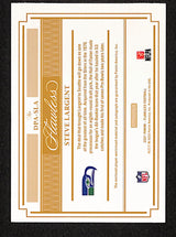Steve Largent 2021 Panini Flawless Distinguished Patch Autographs #DPA-SLA #/20