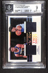 Morant / Williamson 2019-20 Noir Two-Shot Rookie Jerseys #TS-ZJ #/99 BGS 9.0