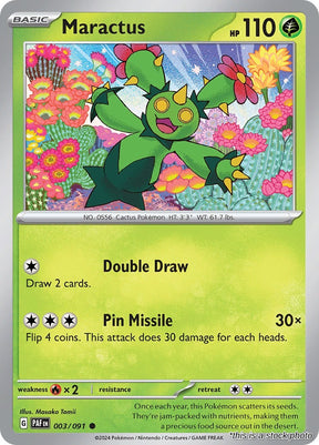 Maractus - 003/091 - [PAF - SV: Paldean Fates]