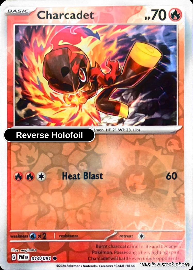 Charcadet - 014/091 - [PAF - SV: Paldean Fates] - Reverse Holofoil