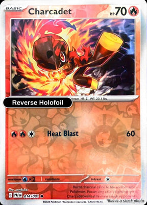 Charcadet - 014/091 - [PAF - SV: Paldean Fates] - Reverse Holofoil
