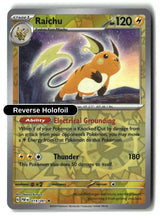 Raichu - 019/091 - [PAF - SV: Paldean Fates] - Reverse Holofoil