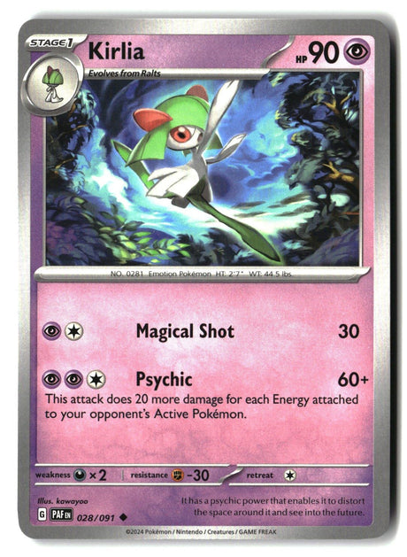 Kirlia - 028/091 - [PAF - SV: Paldean Fates]