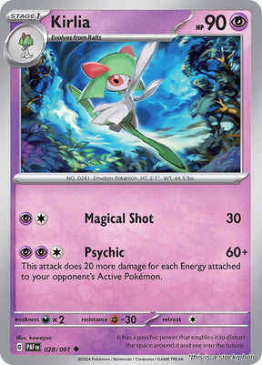 Kirlia - 028/091 - [PAF - SV: Paldean Fates]