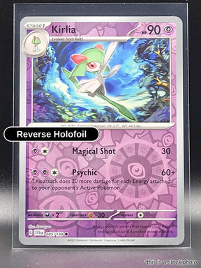 Kirlia - 028/091 - [PAF - SV: Paldean Fates] - Reverse Holofoil