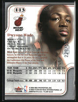 Dwyane Wade 2003-04 Flair #113 #/500