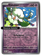 Cottonee - 034/091 - [PAF - SV: Paldean Fates] - Reverse Holofoil