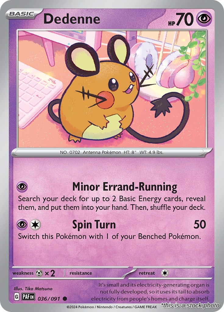 Dedenne - 036/091 - [PAF - SV: Paldean Fates]