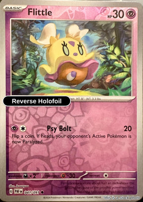 Flittle - 041/091 - [PAF - SV: Paldean Fates] - Reverse Holofoil