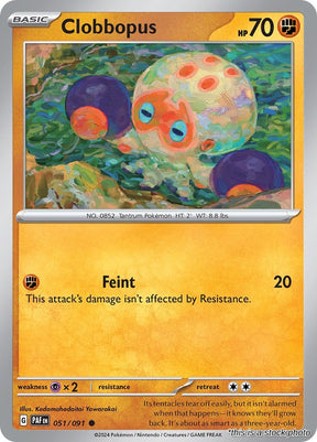 Clobbopus - 051/091 - [PAF - SV: Paldean Fates]