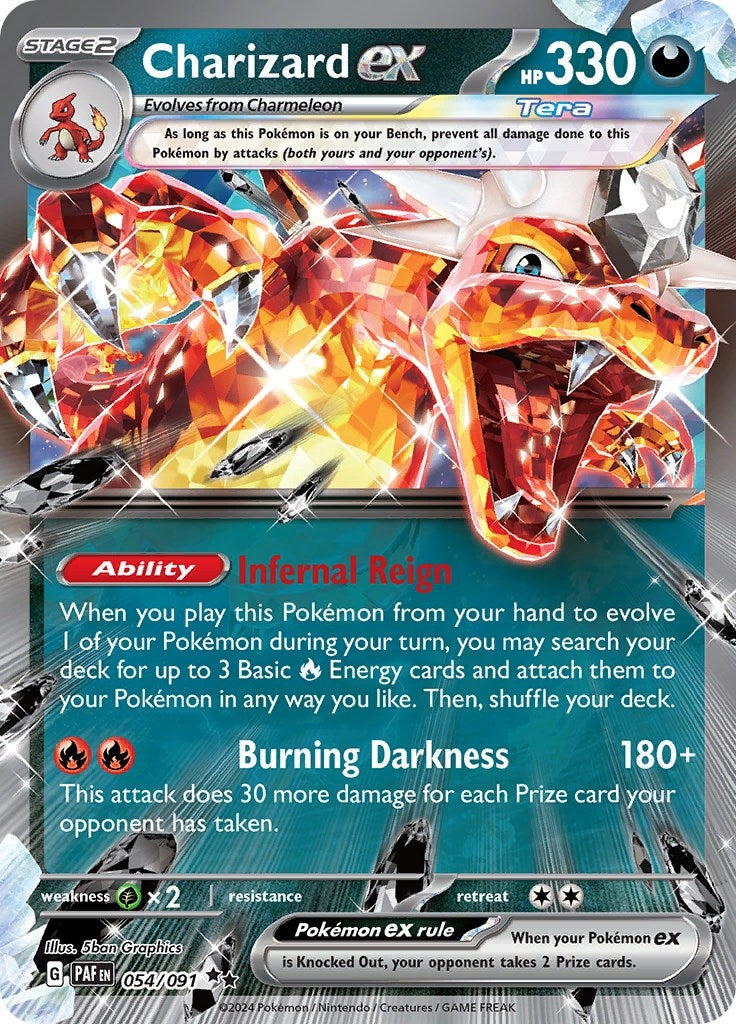 Image for Charizard ex - 054/091 (PAF) (54)