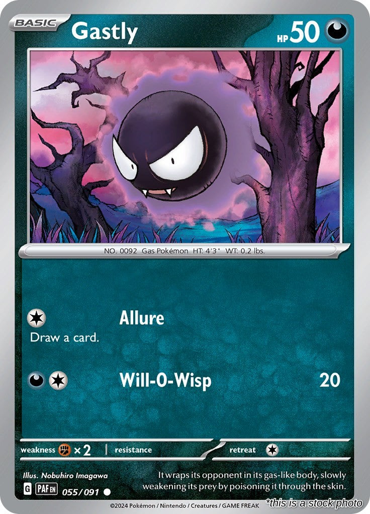 Gastly - 055/091 - [PAF - SV: Paldean Fates]