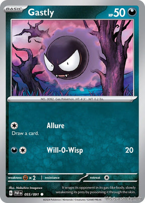 Gastly - 055/091 - [PAF - SV: Paldean Fates]
