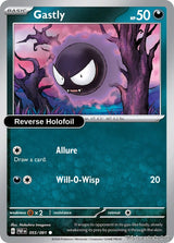Gastly - 055/091 - [PAF - SV: Paldean Fates] - Reverse Holofoil