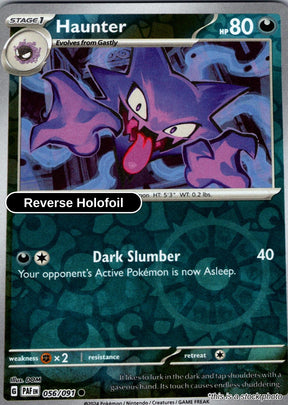 Haunter - 056/091 - [PAF - SV: Paldean Fates] - Reverse Holofoil