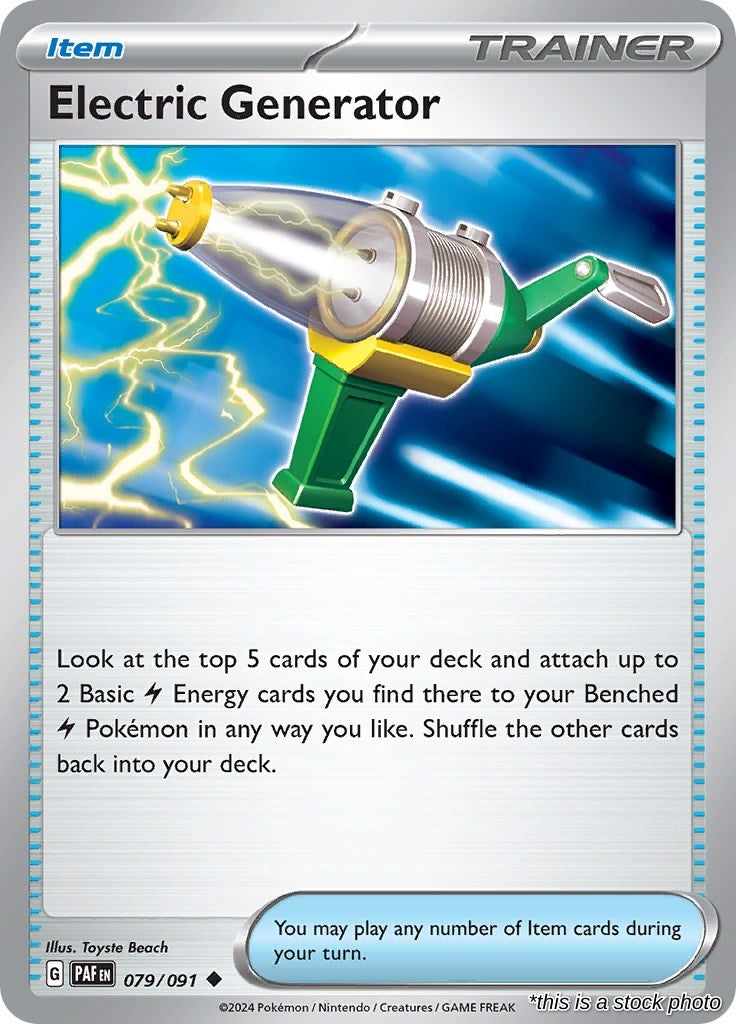 Electric Generator - 079/091 - [PAF - SV: Paldean Fates]