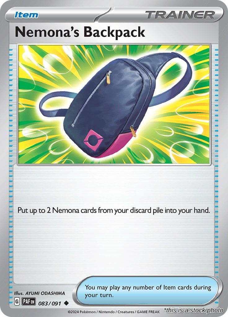 Nemona's Backpack - 083/091 - [PAF - SV: Paldean Fates]
