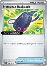 Nemona's Backpack - 083/091 - [PAF - SV: Paldean Fates] - Reverse Holofoil