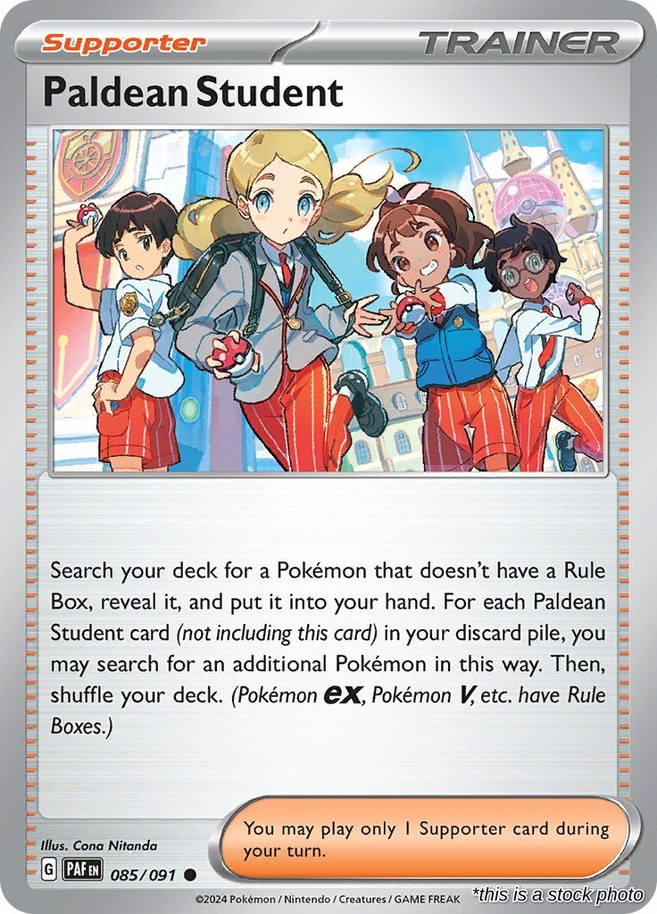 Paldean Student - 085/091 - [PAF - SV: Paldean Fates]