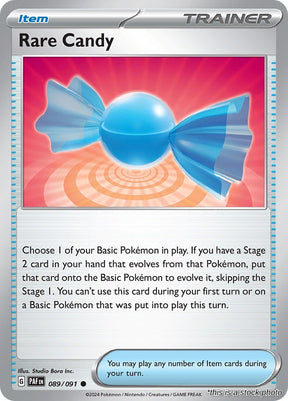 Rare Candy - 089/091 - [PAF - SV: Paldean Fates]