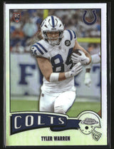 Tyler Warren 2025 Topps Chrome Football Refractor #1975-15