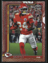 Brashard Smith 2025 Topps Chrome Football Football Leather Refractor #311