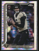 Tyler Shough 2025 Topps Chrome Football Pulsar Refractor #398