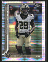 Quikcy Riley 2025 Topps Chrome Football Pulsar Refractor #369