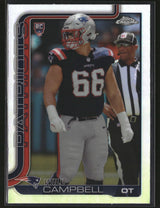 Will Campbell 2025 Topps Chrome Football Refractor #379