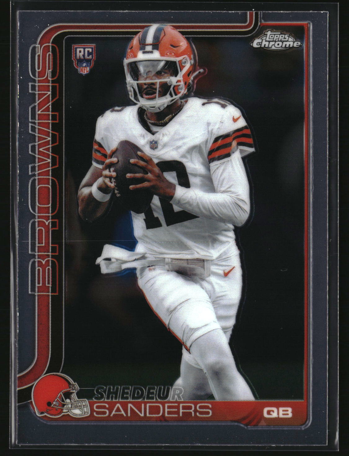 Shedeur Sanders 2025 Topps Chrome Football #315