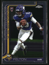Tai Felton 2025 Topps Chrome Football #395