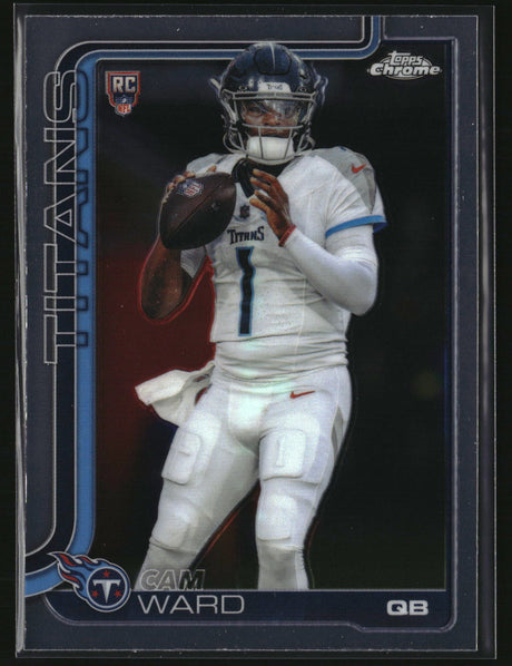 Cam Ward 2025 Topps Chrome Football #314
