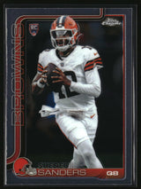 Shedeur Sanders 2025 Topps Chrome Football #315