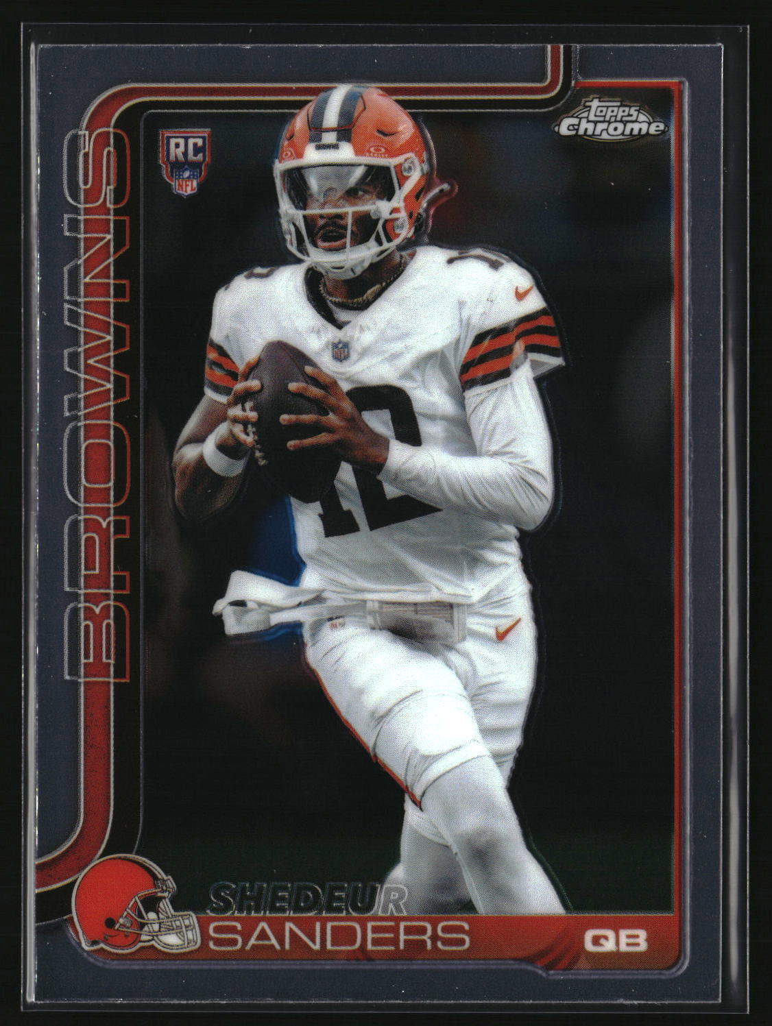 Shedeur Sanders 2025 Topps Chrome Football #315