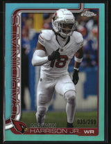 Marvin Harrison Jr 2025 Topps Chrome Football Teal Refractor /299 #1