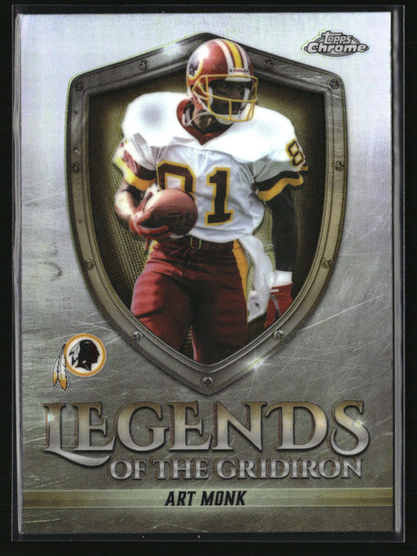 Art Monk 2025 Topps Chrome Football Legends Of The Gridiron Refractor #LOG-19