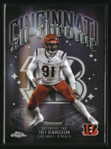 Trey Hendrickson 2025 Topps Chrome Football All Chrome Team Refractor #ACT-16
