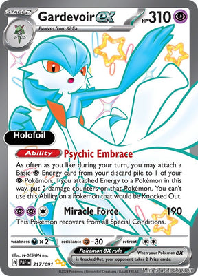 Gardevoir ex - 217/091