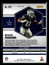 Load image into Gallery viewer, Micah Parsons 2021 Panini Mosaic Blue Reactive #257
