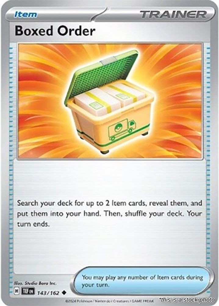 Boxed Order - 143/162 - [TEF - SV05: Temporal Forces]