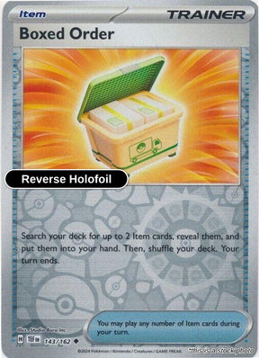 Boxed Order - 143/162 - [TEF - SV05: Temporal Forces] - Reverse Holofoil
