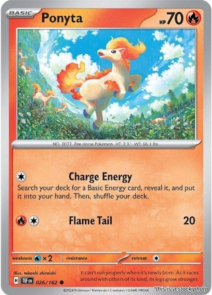 Ponyta - 026/162 - [TEF - SV05: Temporal Forces]