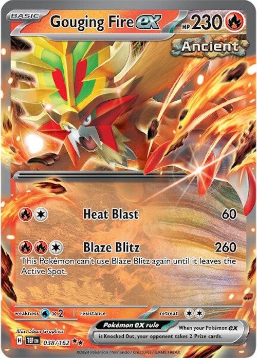 Gouging Fire ex (038/162) [SV05: Temporal Forces]