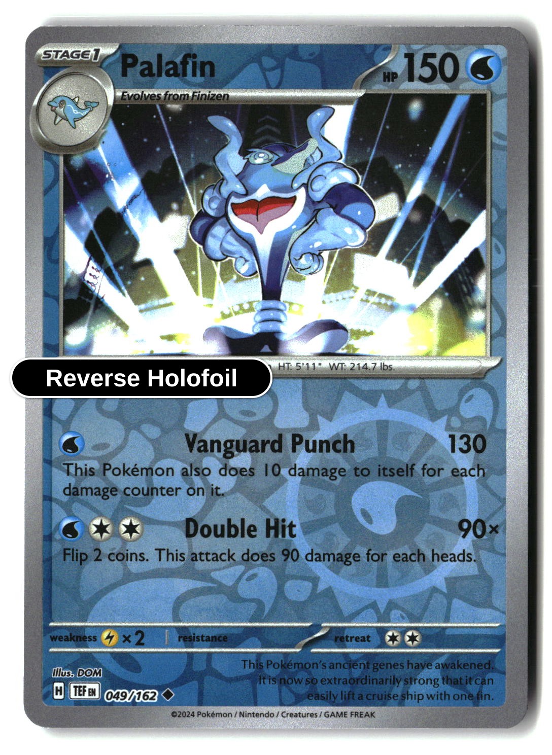 Palafin - 049/162 - [TEF - SV05: Temporal Forces] - Reverse Holofoil
