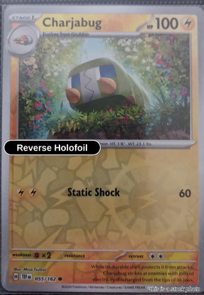 Charjabug - 055/162 - [TEF - SV05: Temporal Forces] - Reverse Holofoil